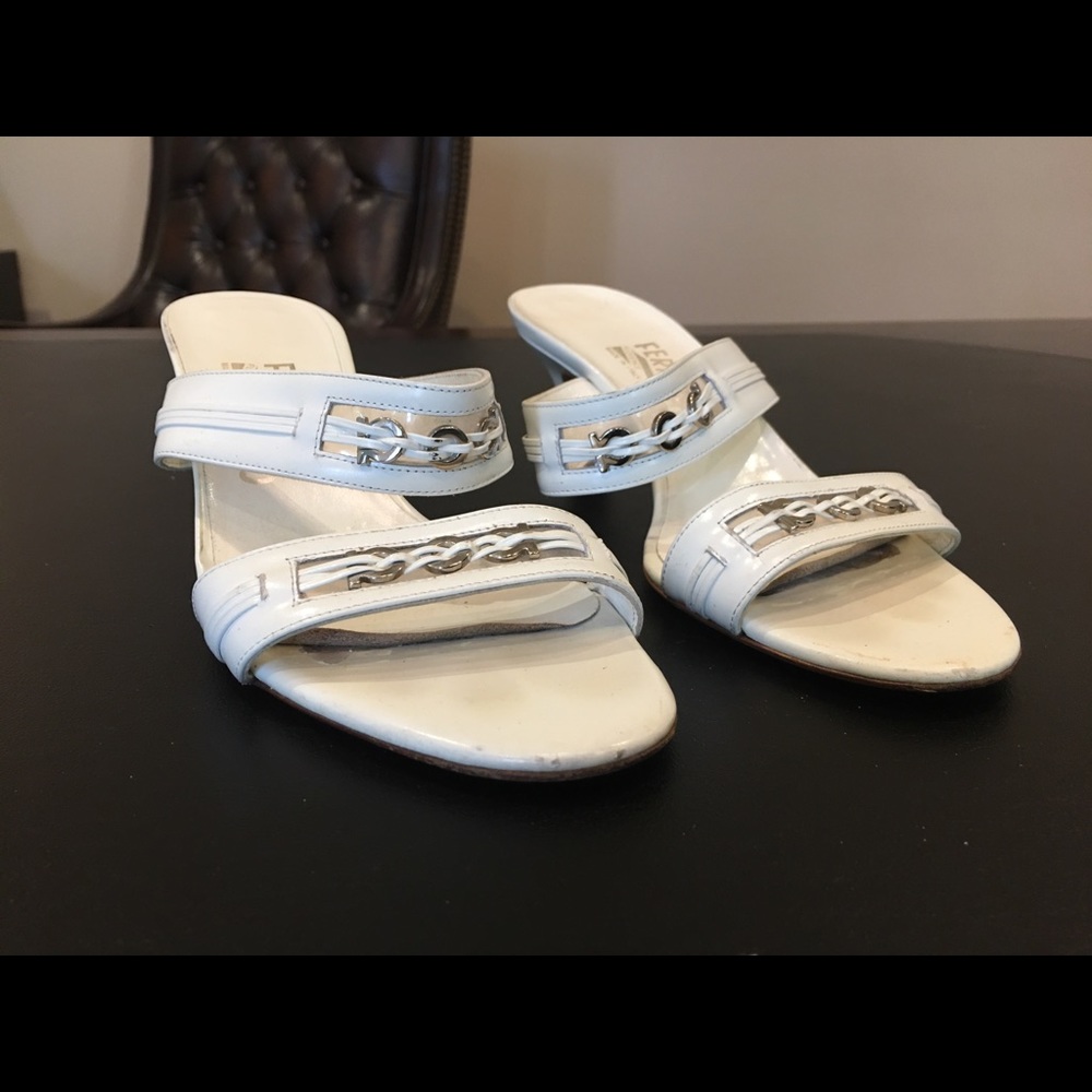 Salvatore Ferragamo White Shoes / Made in Italy